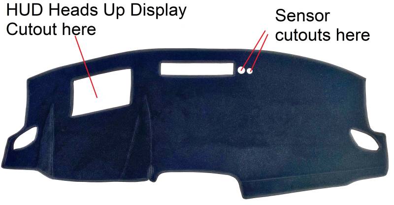 Karltys Dashboard Cover Mat MSF2 For Nissan Rogue 2025 2024 2023 2022 2021 Non Slip Flannel Dash Accessories Anti Reflection Uv Sun Protection P
