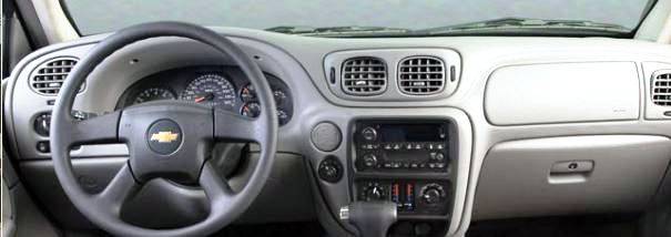 thumbnail image 2 of Dash Designs Custom Carpet Dash Cover Mat For Chevrolet Trailblazer 2002-2009 – Charcoal Grey 2 of 6