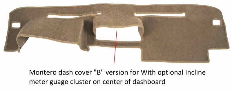 最高の品質の Dashboard Cover 84-91 MITSUBISHI MONTEROのポリカーペットダッシュカバーをカバーしています  Coverking Poly Carpet Dash for Mitsubishi Montero turningpointinv.co.zw
