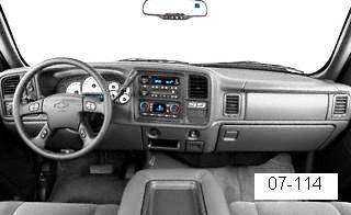 RZS Dash Cover Mat For 1997-2000 Chevy Tahoe & Suburban | Navy Blue | Custom Fit | FOSS FIBER | Lifetime Warranty
