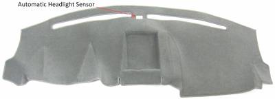 Ford SuperDuty "A" version dash cover - Larger recessed bin, no speaker