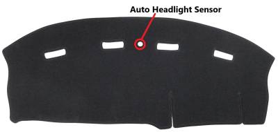 Chrysler New Yorker Dash Cover, W/ Headlight Sensor.