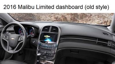 Chevrolet Malibu 2017-2023 - DashCare Dash Cover