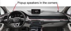 Audi Q7 Dash Pop-Up Speakers NOT AVAILABLE!
