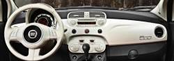 Fiat 500C Dashboard.