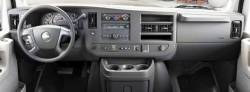 Chevy Express Full Size van dashboard