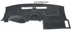 Ford Edge Dash Cover Extended Version W/ Auto Headlight Cutout.