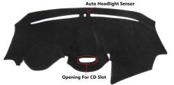 Ford Escape W/ Auto Headlight Sensor. "A" Dash Cover.