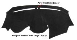Ford Escape W/ Auto Headlight Sensor. "C" Dash Cover.