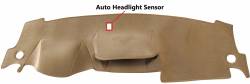 Acura RDX Dash Cover. "B" Large 8' Display. W/ Auto Headlight Sensor.