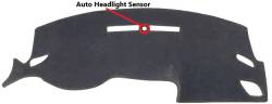 Audi A5 & S5 Dash Cover, W/ Auto Headlight Sensor.