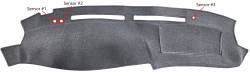 1994-1999 Oldsmobile Delta 88 Dash Cover, W/ Sensors (3).