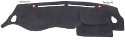 1999-2002 Infiniti G20 Dash Cover, W/ Sensors (2).