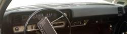 Buick Skylark dash cover, version without AC vents on passenger side